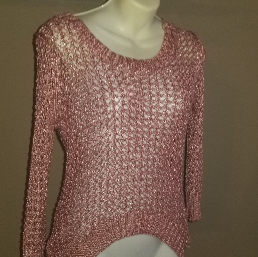 DEREK- knitted sweater rose pink